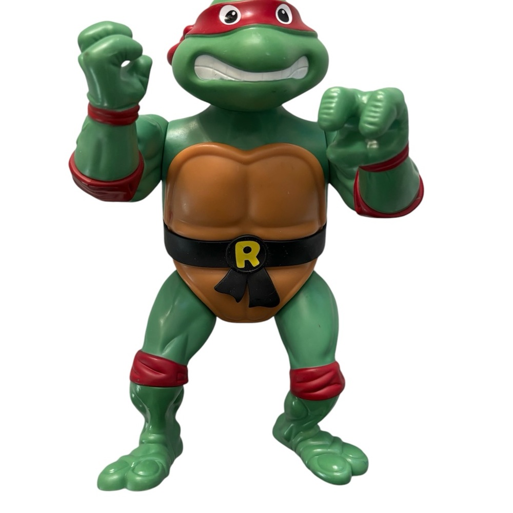 Teenage Mutant Ninja Turtles Raphael 13” Tall Good Condition Vint Rare 1989